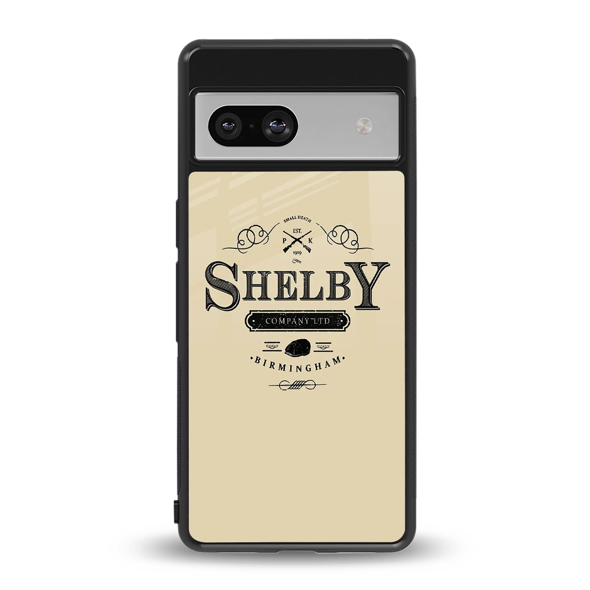 Shelby back phone cover | glass case for google pixel 7a