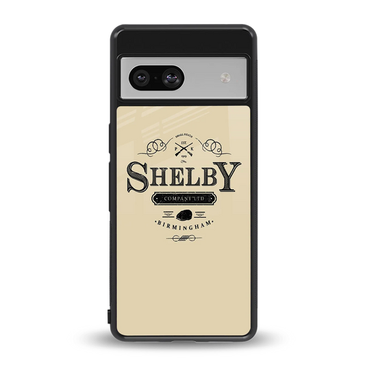 Shelby back phone cover | glass case for google pixel 7