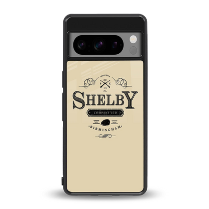 Shelby back phone cover | glass case for google pixel 8 pro