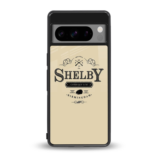 Shelby back phone cover | glass case for google pixel 8 pro