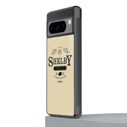Shelby stylish phone case for google pixel 8 pro | glossy glass and slim fit