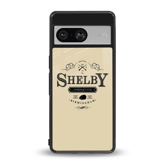 Shelby back phone cover | glass case for google pixel 8