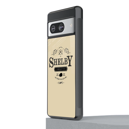 Shelby stylish phone case for google pixel 8 | glossy glass and slim fit