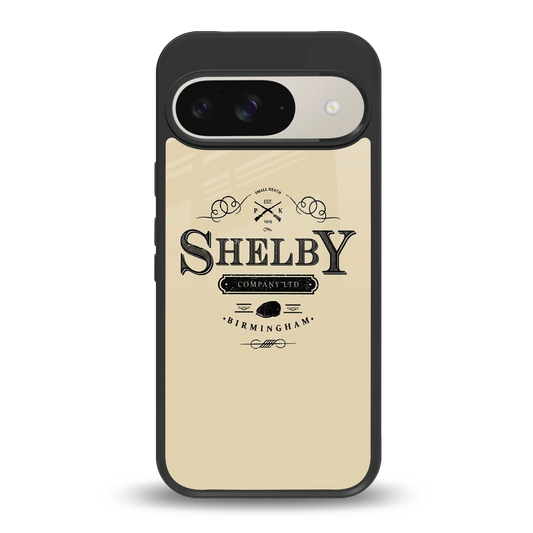 Shelby back phone cover | glass case for google pixel 9
