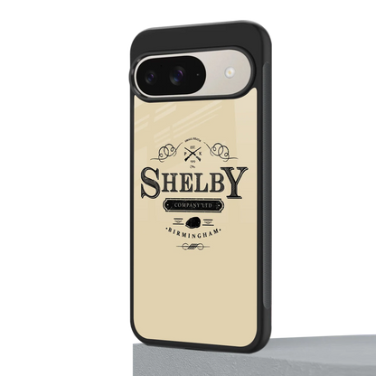 Shelby google pixel 9 mobile cover | shockproof glass phone case