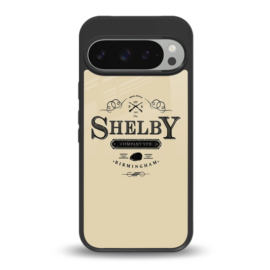 Shelby back phone cover | glass case for google pixel 9 pro xl