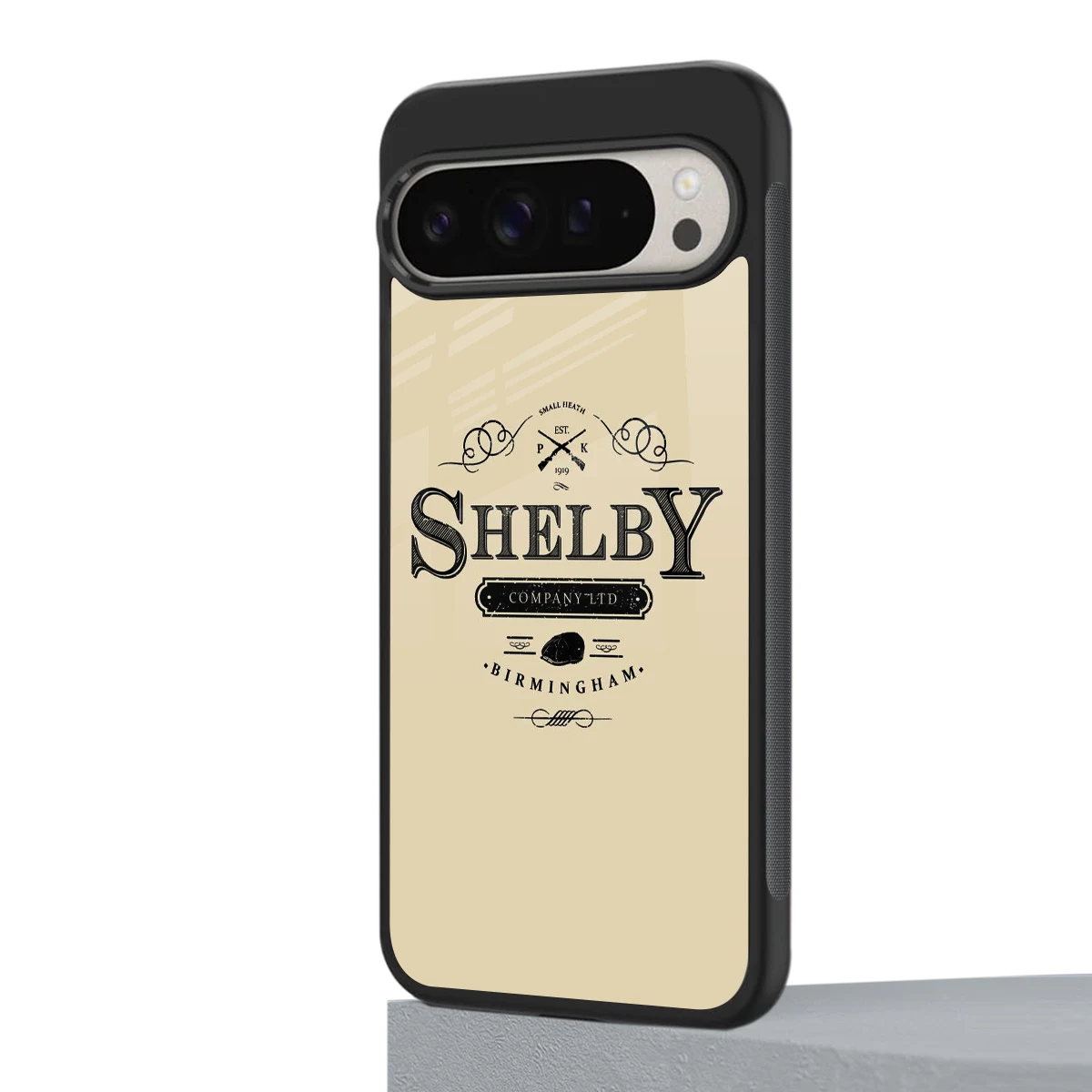 Shelby google pixel 9 pro mobile cover | shockproof glass phone case