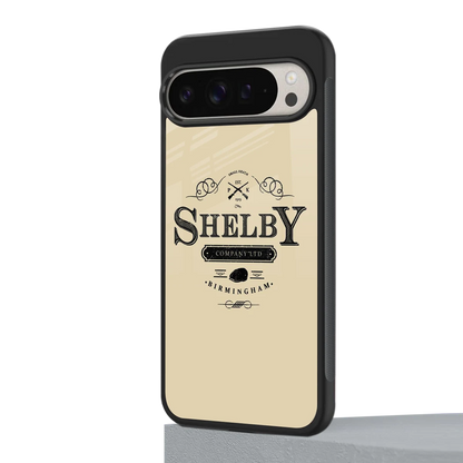 Shelby google pixel 9 pro mobile cover | shockproof glass phone case