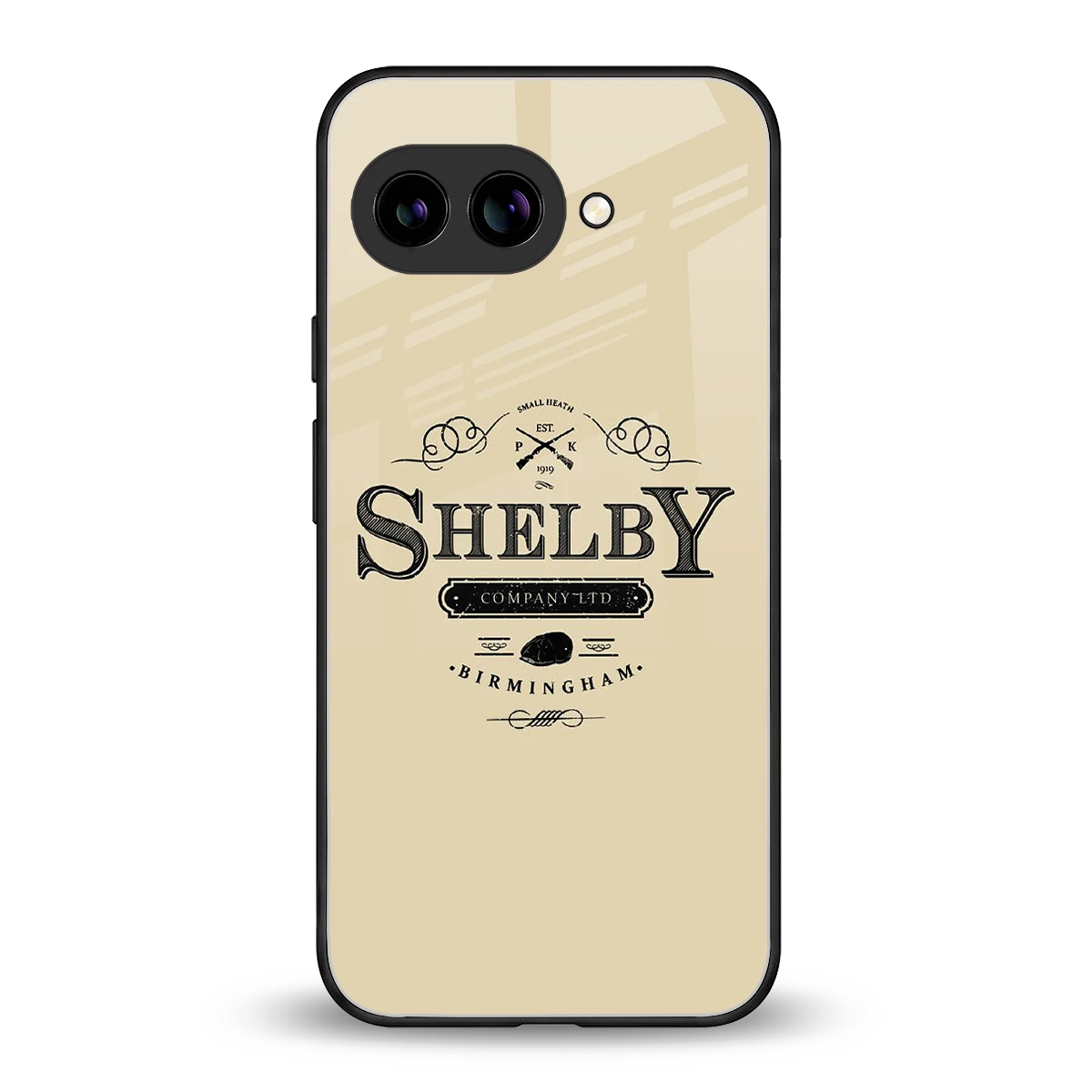 Shelby back phone cover | glass case for google pixel 9a