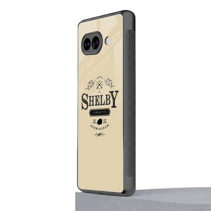 Shelby google pixel 9a mobile cover | shockproof glass phone case