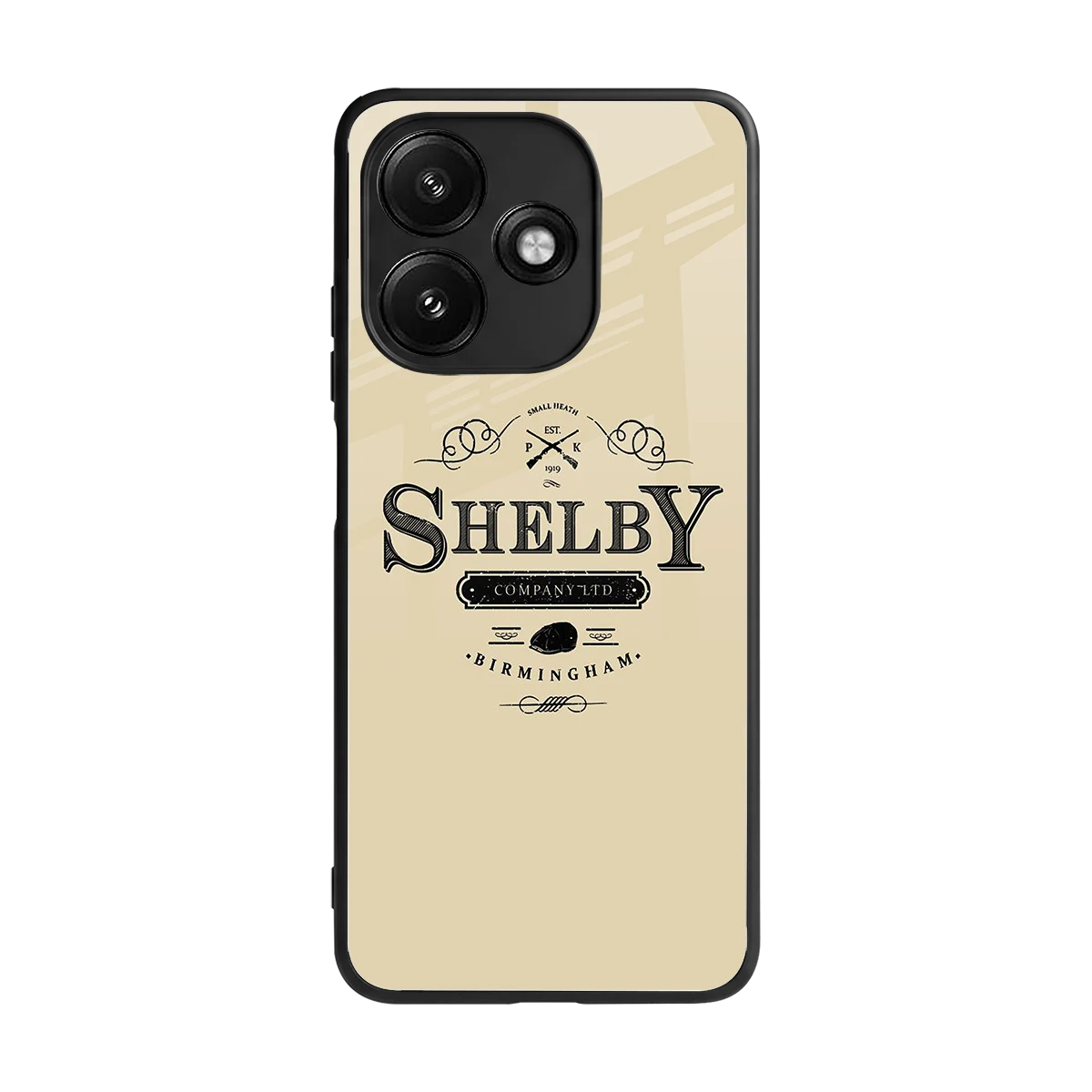 Shelby back phone cover | glass case for redmi 12 5g