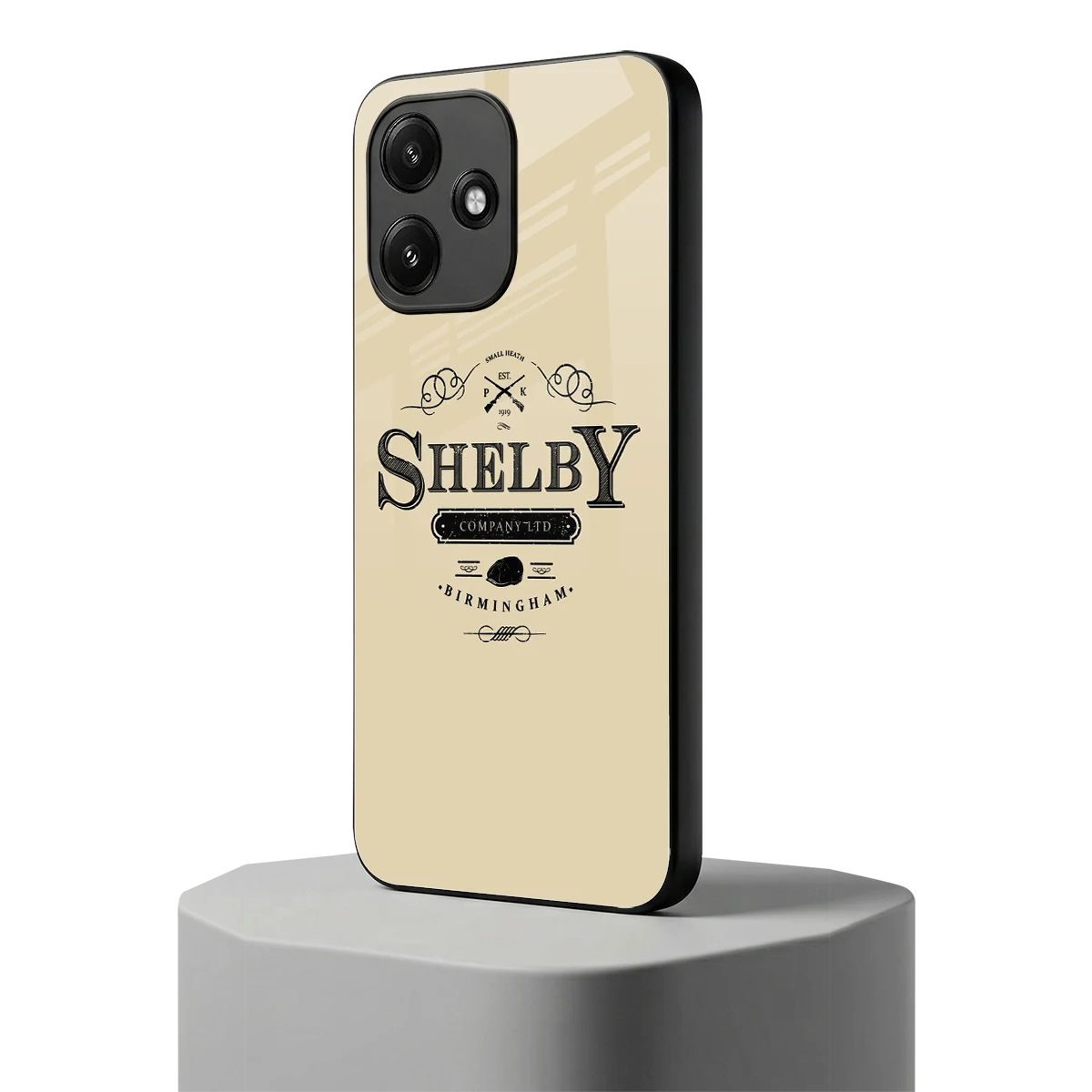 Shelby redmi 12 5g mobile cover | shockproof glass phone case