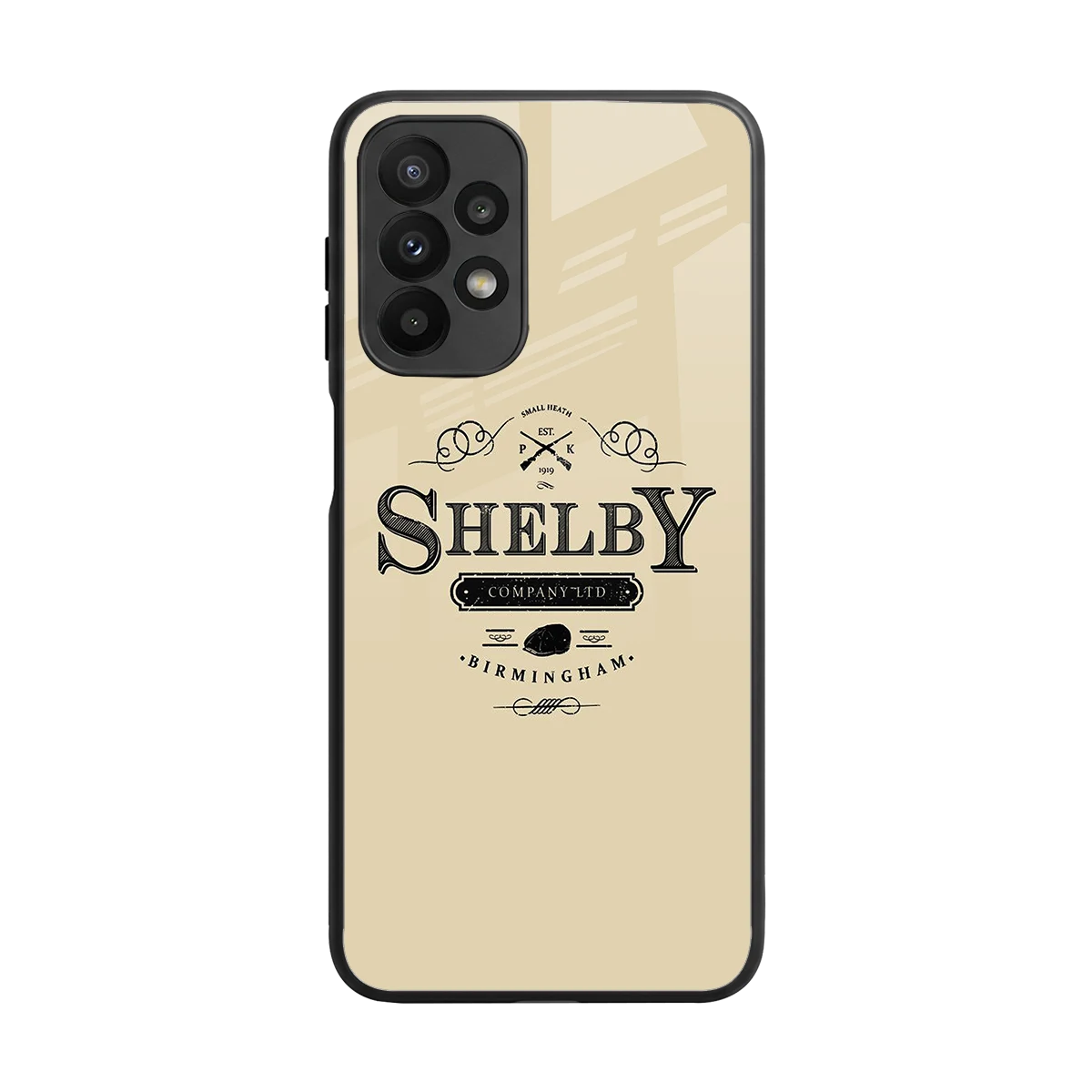 Shelby back phone cover | glass case for samsung galaxy a23