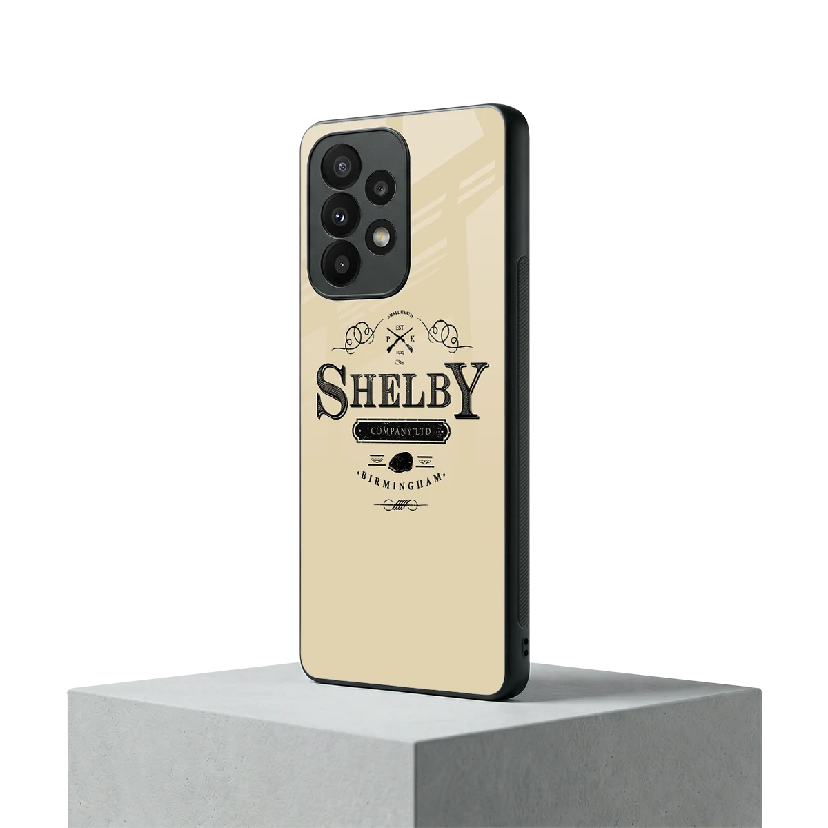 Shelby samsung galaxy a23 mobile cover | shockproof glass phone case