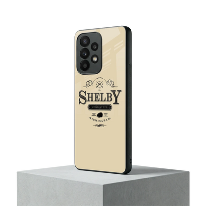 Shelby samsung galaxy a23 mobile cover | shockproof glass phone case