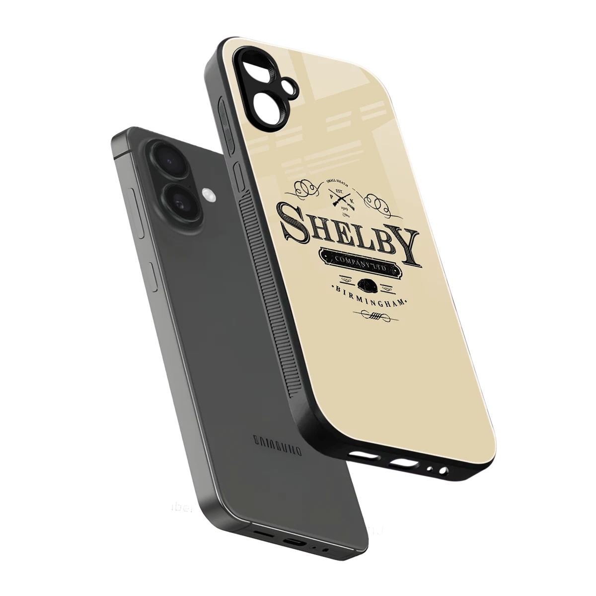 Shelby sleek samsung galaxy a06 5g cover with tempered glass back and TPU edges