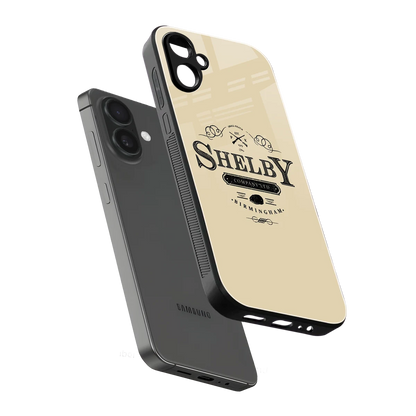 Shelby sleek samsung galaxy a06 5g cover with tempered glass back and TPU edges