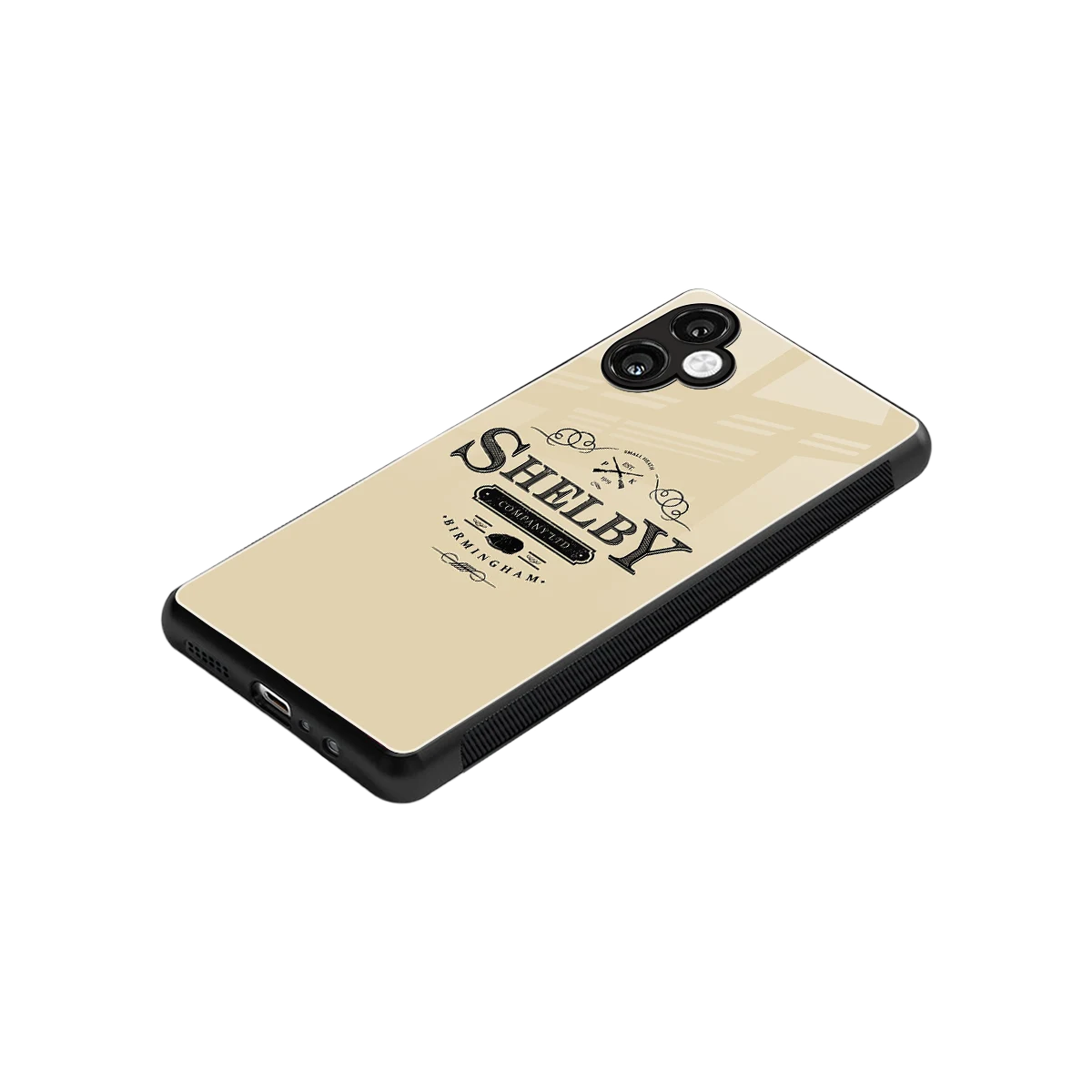 Shelby stylish phone case for samsung galaxy a06 5g | glossy glass and slim fit