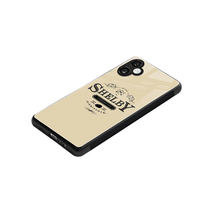 Shelby stylish phone case for samsung galaxy a06 5g | glossy glass and slim fit
