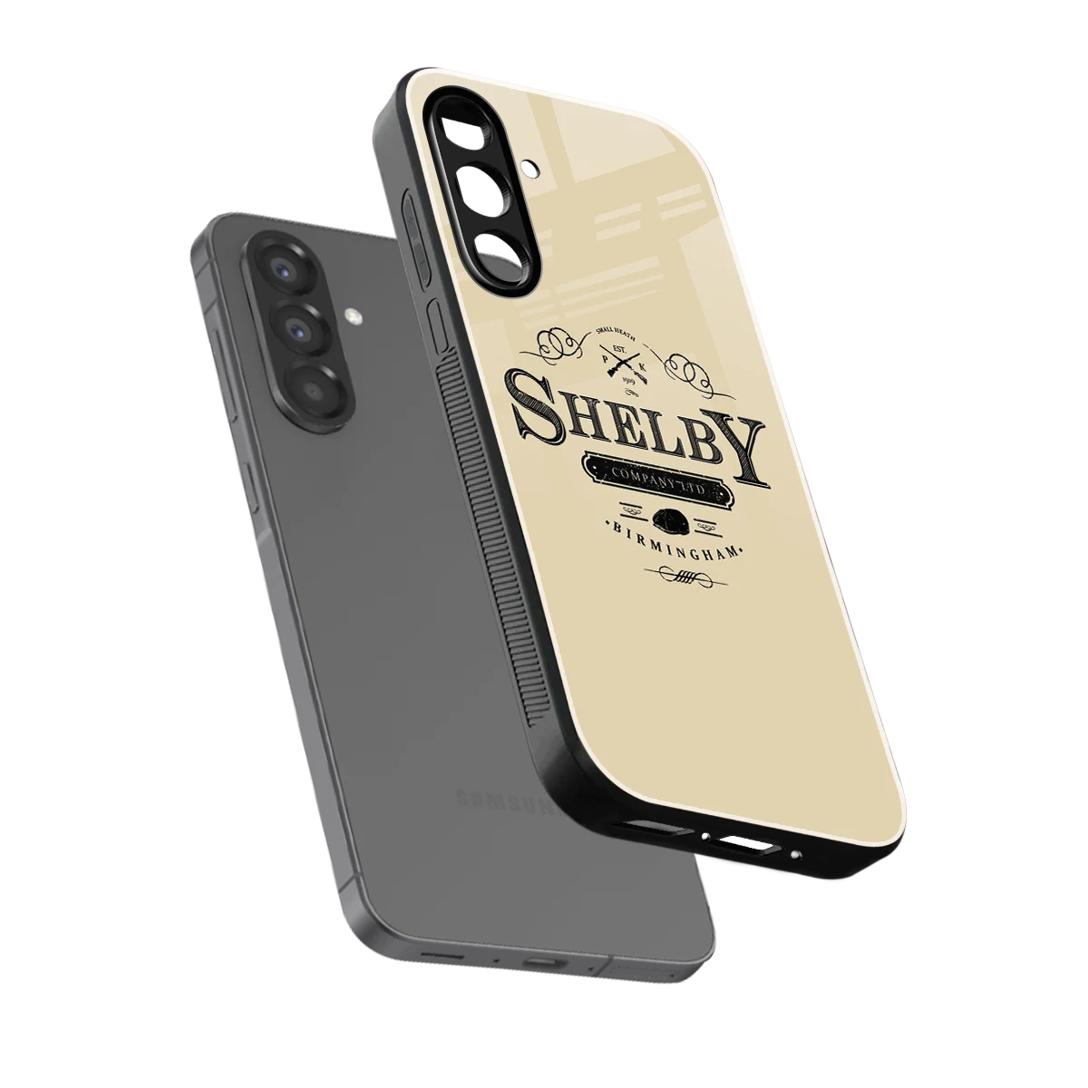 Shelby sleek samsung galaxy a36 5g cover with tempered glass back and TPU edges