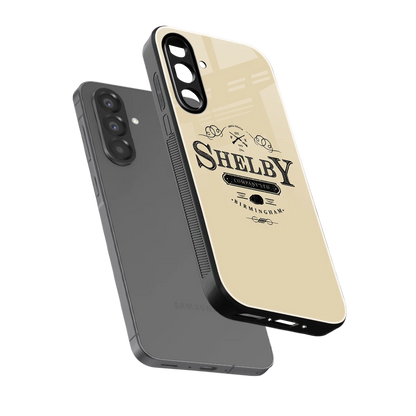 Shelby sleek samsung galaxy a36 5g cover with tempered glass back and TPU edges