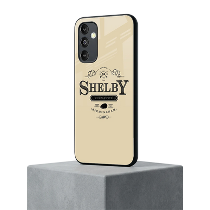 Shelby samsung galaxy m14 5g mobile cover | shockproof glass phone case