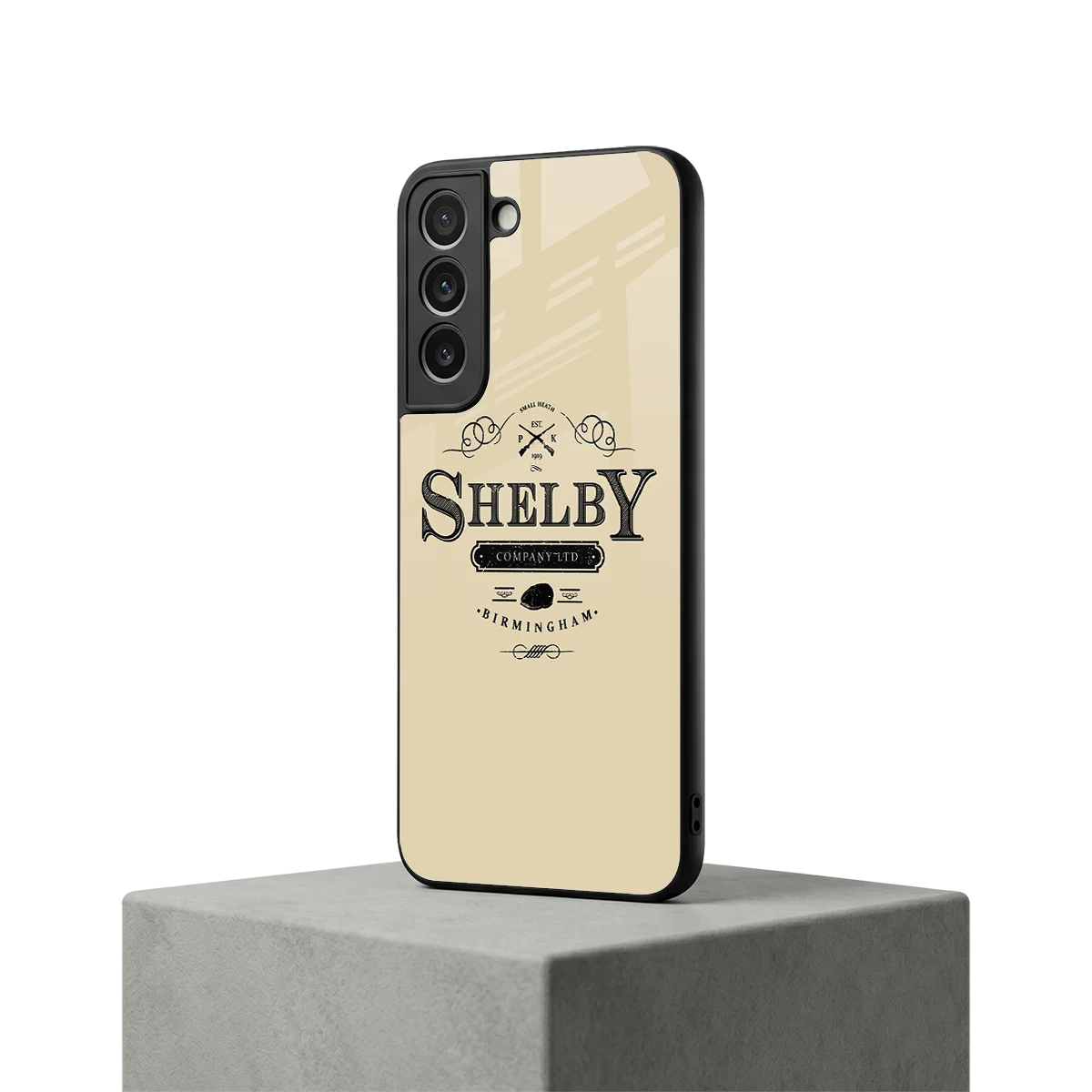 Shelby samsung galaxy s22 mobile cover | shockproof glass phone case