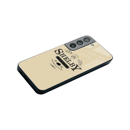 Shelby stylish phone case for samsung galaxy s22 | glossy glass and slim fit