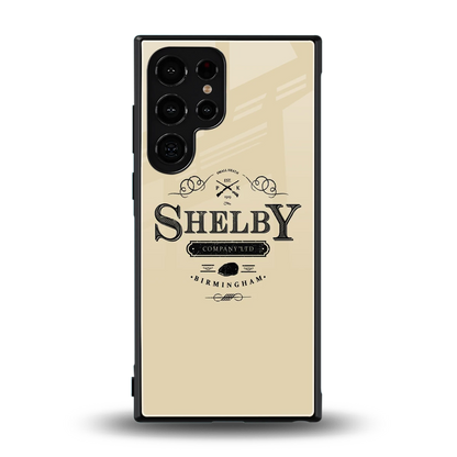 Shelby back phone cover | glass case for samsung galaxy s24 ultra