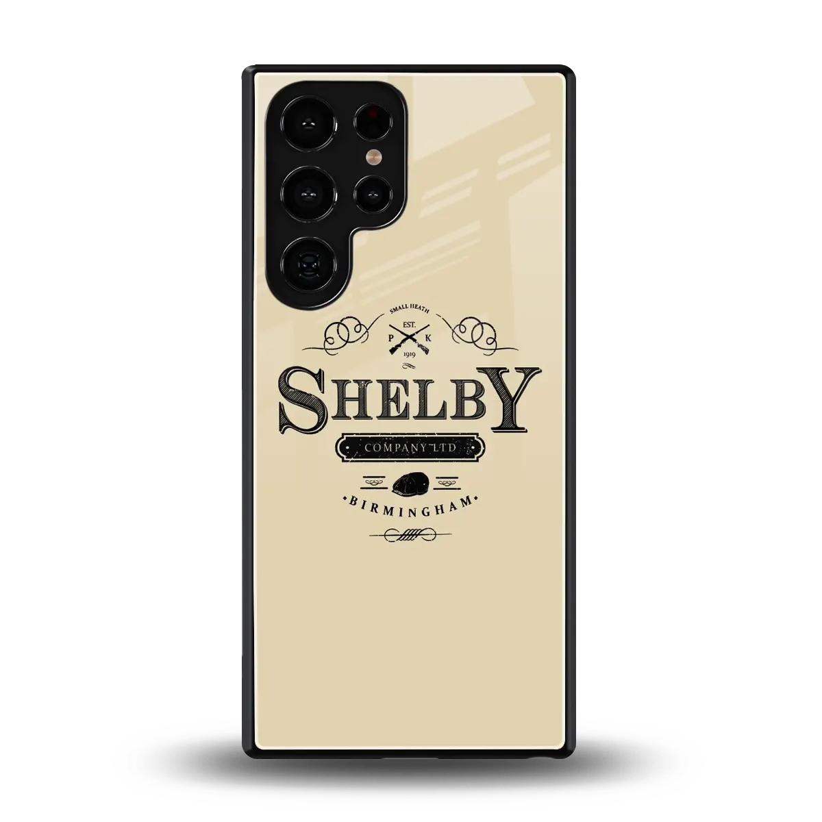 Shelby back phone cover | glass case for samsung galaxy s25 ultra