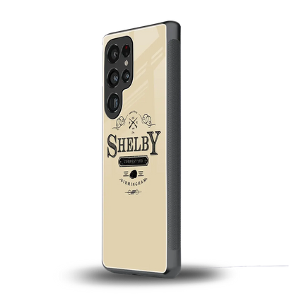 Shelby samsung galaxy s25 ultra mobile cover | shockproof glass phone case