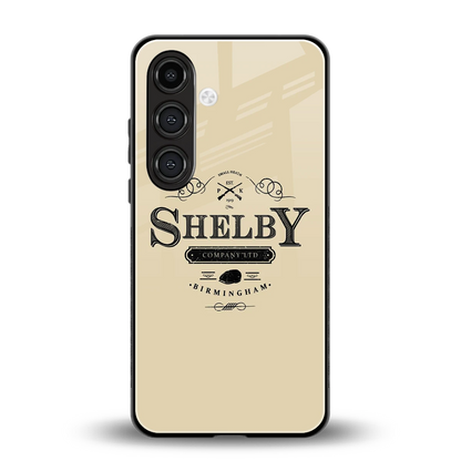 Shelby back phone cover | glass case for samsung galaxy s26