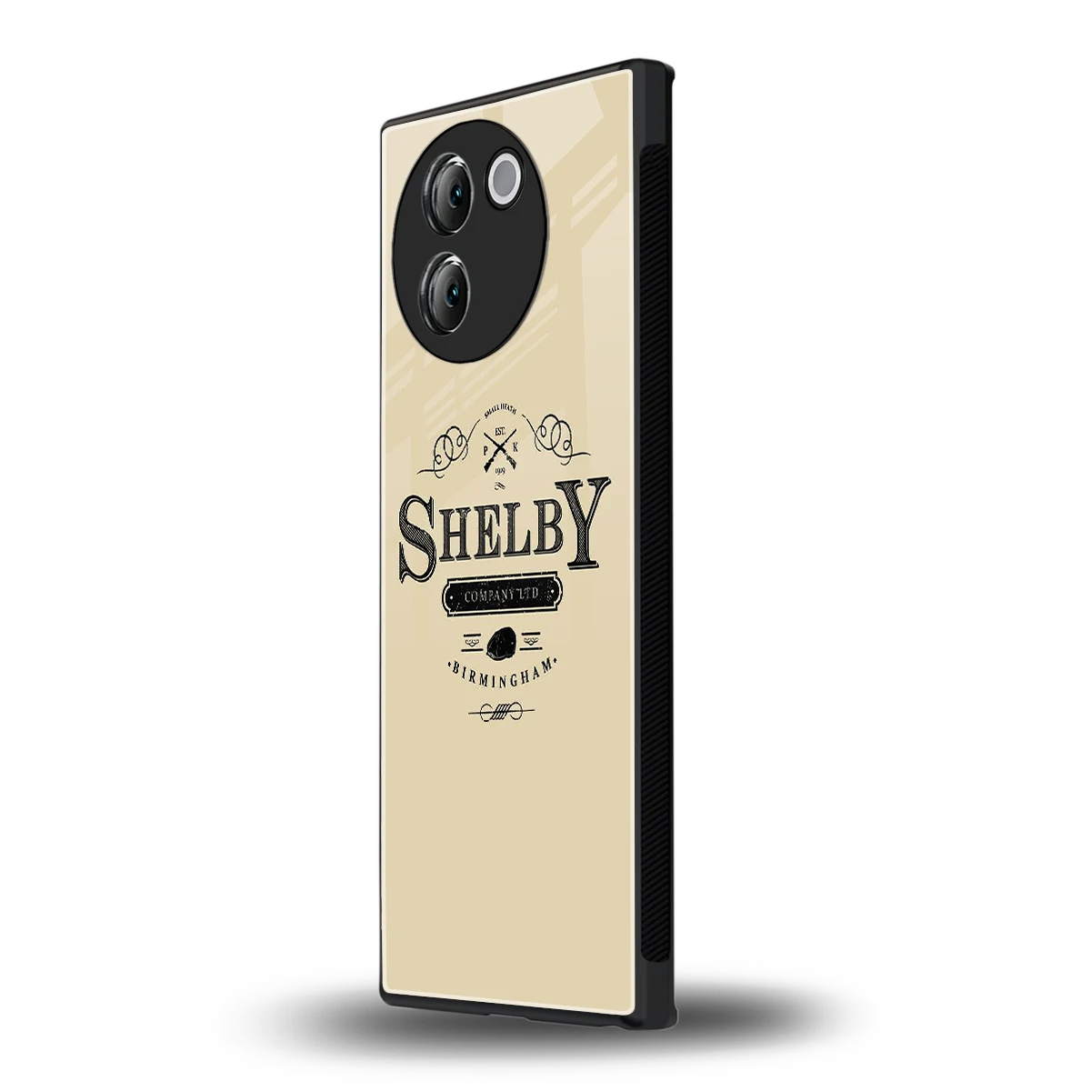 Shelby vivo v30e mobile cover | shockproof glass phone case