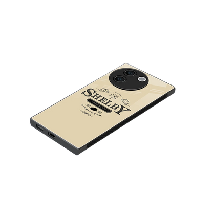 Shelby stylish phone case for vivo v30e | glossy glass and slim fit