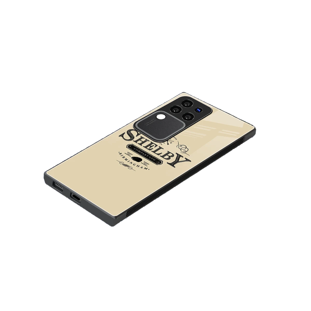 Shelby stylish phone case forvivo v30 pro | glossy glass and slim fit