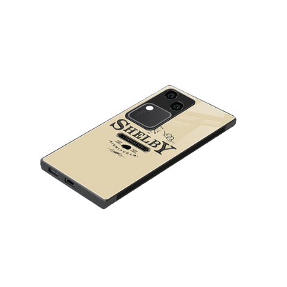 Shelby stylish phone case for vivo v30 | glossy glass and slim fit