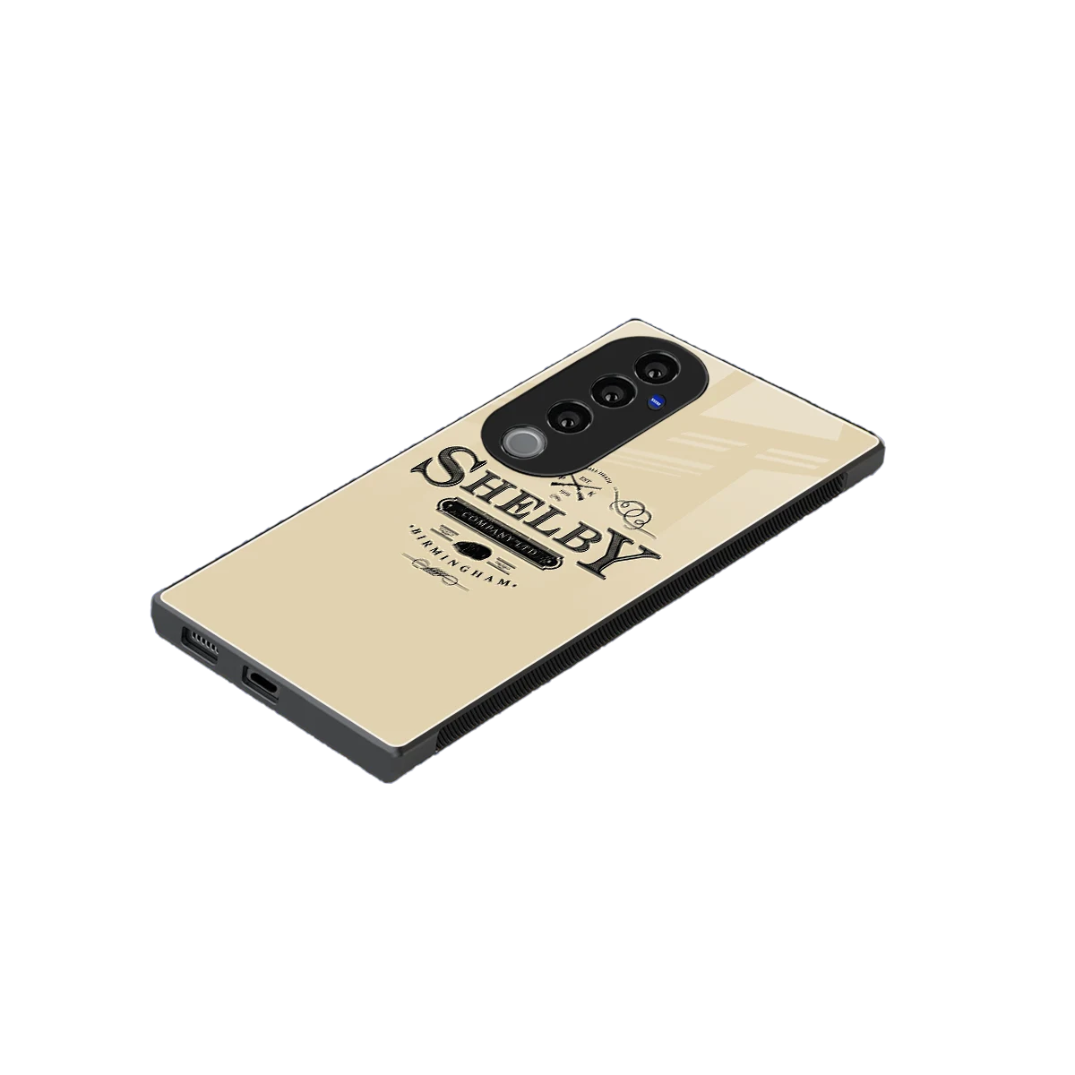 Shelby stylish phone case for vivo v40 pro | glossy glass and slim fit