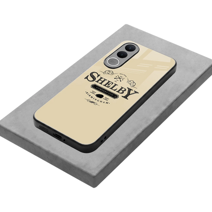 Shelby stylish phone case for vivo v70 fe | glossy glass and slim fit