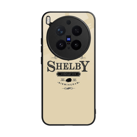 Shelby back phone cover | glass case for vivo x300 pro