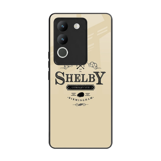 Shelby back phone cover | glass case for vivo y200 5g