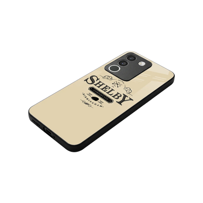 Shelby stylish phone case for vivo y200 5g | glossy glass and slim fit