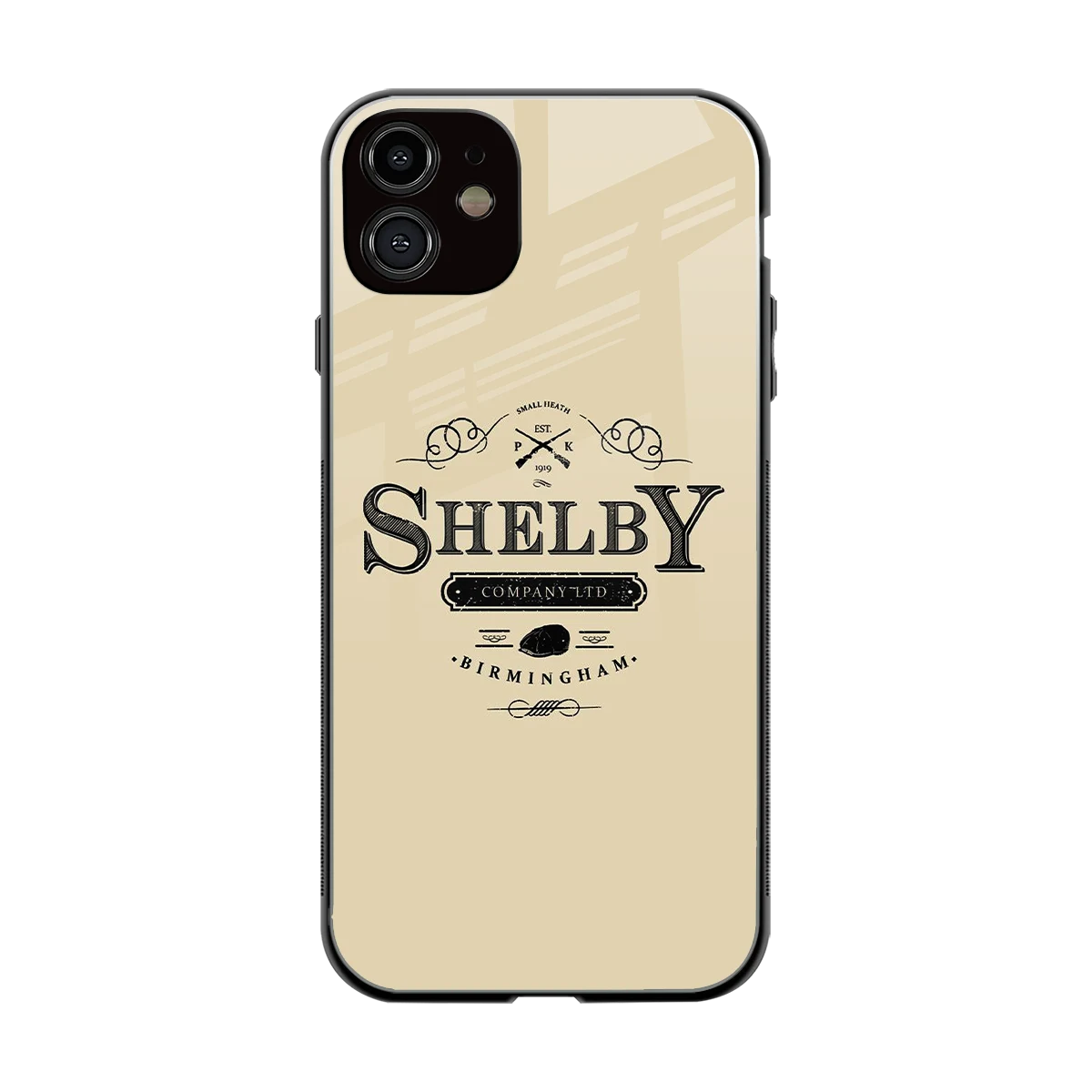 Shelby back phone cover | glass case for iphone 11