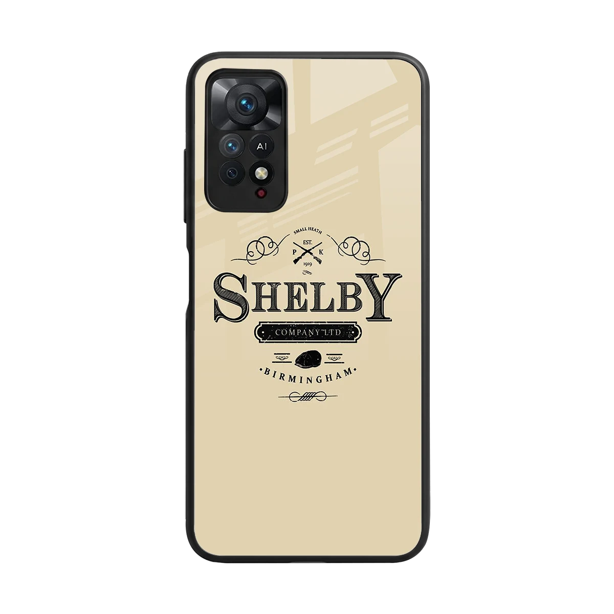 Shelby back phone cover | glass case for redmi note 11 pro