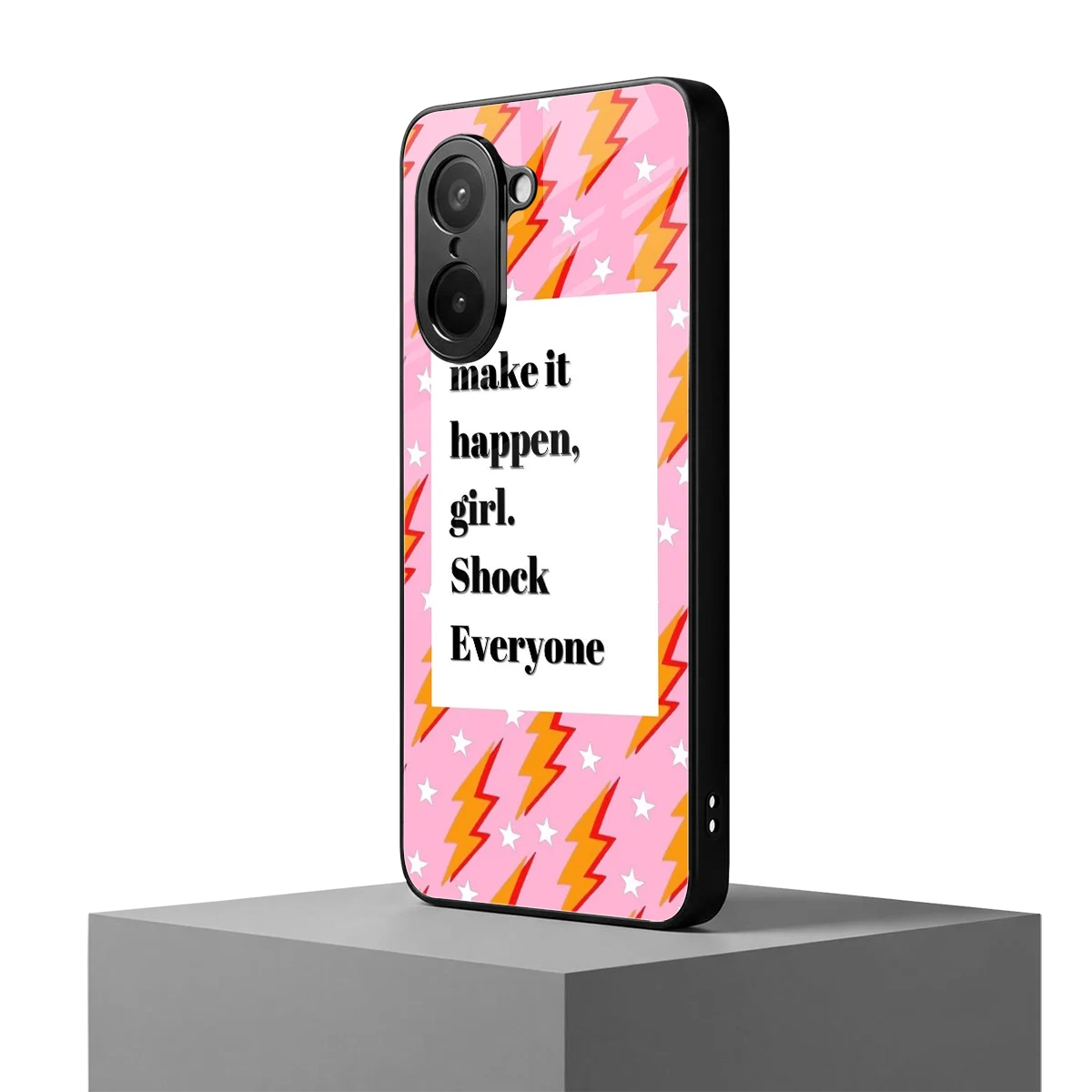 Shock Everyone oneplus nord ce5 5g mobile cover | shockproof glass phone case