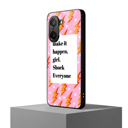 Shock Everyone oneplus nord ce5 5g mobile cover | shockproof glass phone case