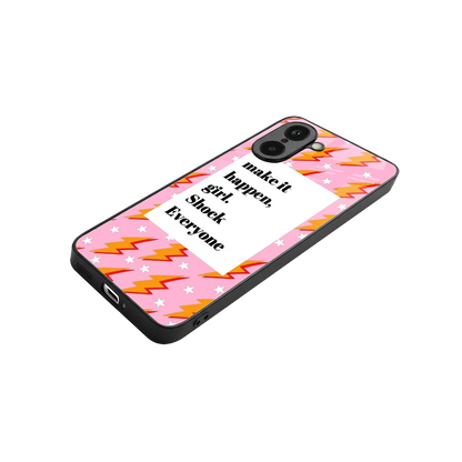 Shock Everyone stylish phone case for oneplus nord ce5 5g | glossy glass and slim fit