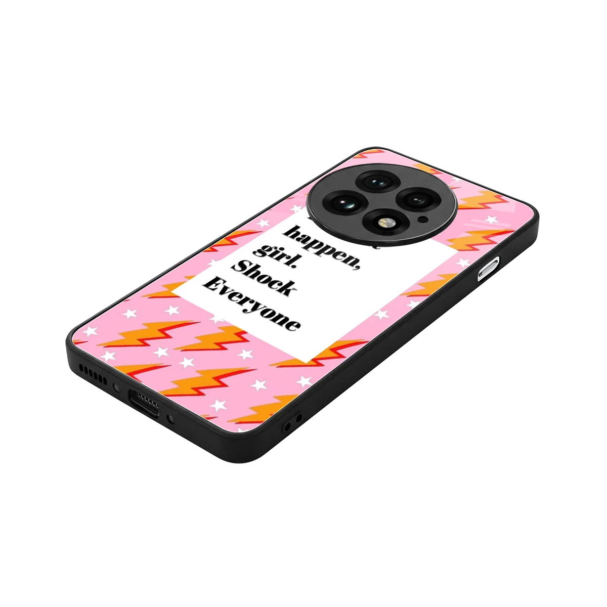 Shock Everyone stylish phone case for oneplus 13 | glossy glass and slim fit