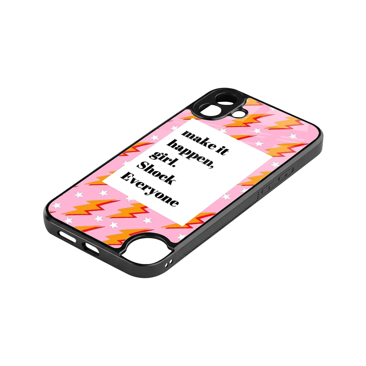 Shock Everyone stylish phone case for cmf nothing phone 1 | glossy glass and slim fit