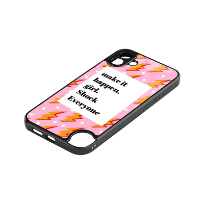Shock Everyone stylish phone case for cmf nothing phone 1 | glossy glass and slim fit