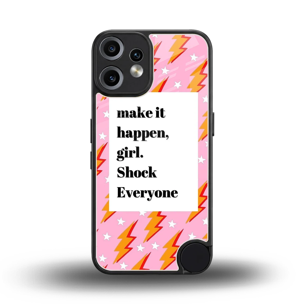 Shock Everyone back phone cover | glass case for cmf nothing phone 2 pro